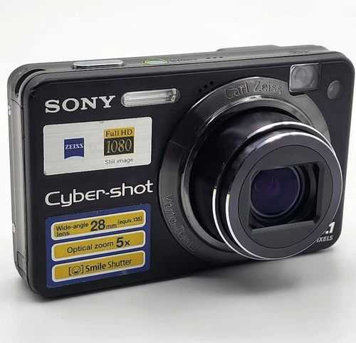 Sony Cyber-shot DSC-W170 10.1 MP Black Near Mint - photo 2