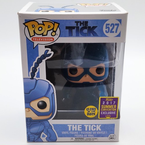 Pop Funko! The Tick #527 2017 Summer Convention Exclusive Glow I