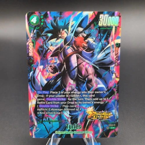 Turles FS10-11 C* Alternate Art Gold Holofoil - Dragon Ball Supe