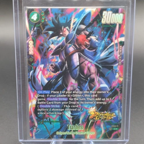 Turles FS10-11 C* Alternate Art Gold Holofoil - Dragon Ball Supe - photo 2
