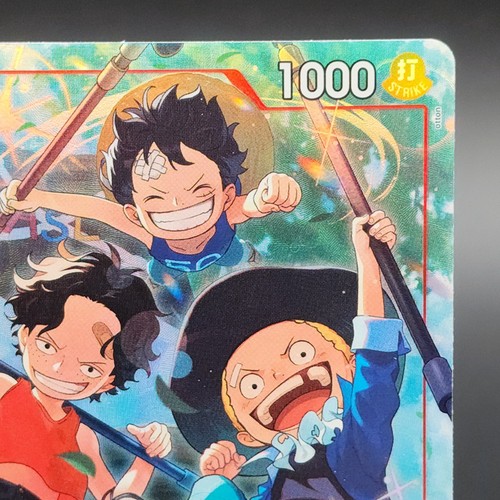 One Piece Ace & Sabo & Luffy OP13-007 SR Alternate Art - photo 3