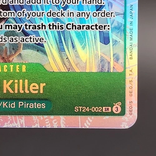 One Piece Kid & Killer ST24-002 SR - photo 5