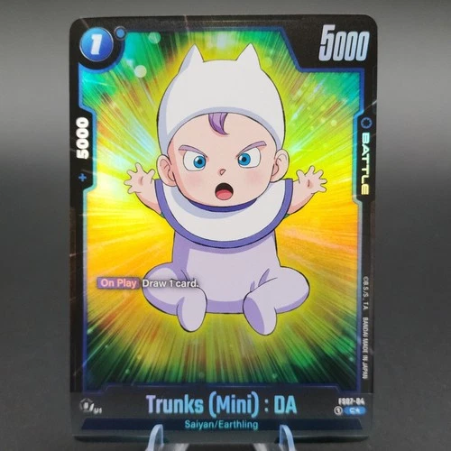 Trunks (Mini):DA FS07-04 C* Parallel Holofoil - Dragon Ball Supe