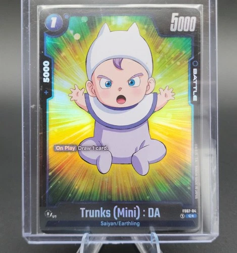 Trunks (Mini):DA FS07-04 C* Parallel Holofoil - Dragon Ball Supe - photo 2