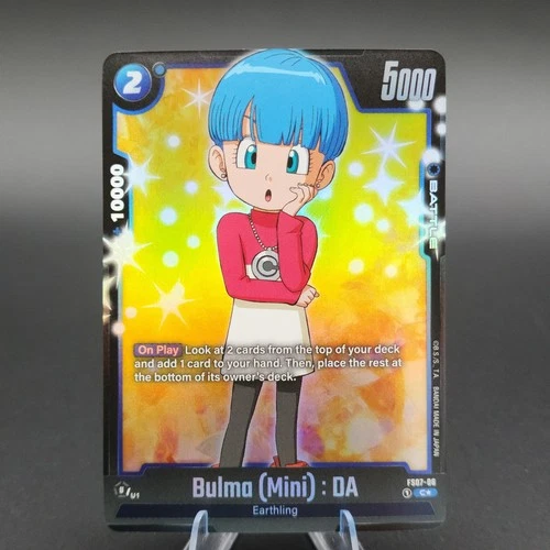 Bulma (Mini) : DA FS07-06 C* Parallel Holofoil - Dragon Ball Sup