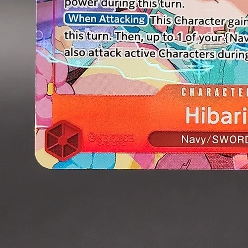 One Piece Hibari OP11-010 SR* Alternate Art Fist of Divine Speed - photo 4