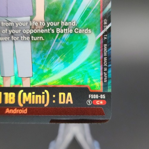 Android 18 (Mini) : DA FS06-05 C* Dragon Ball Super Fusion World - photo 5
