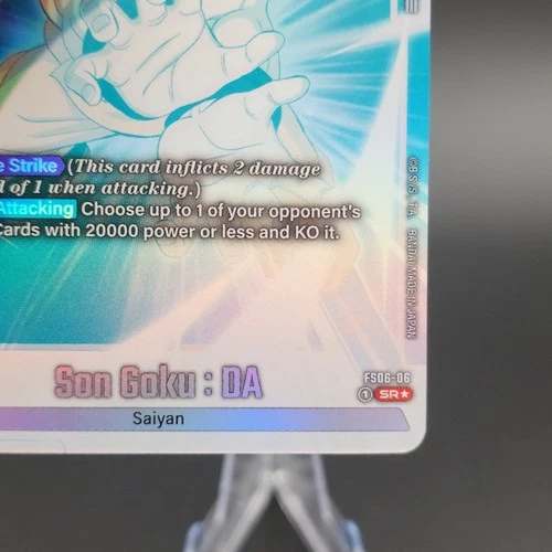 Son Goku : DA FS06-06 SR* Parallel Holofoil - Dragon Ball Super - photo 5
