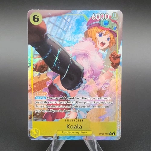 One Piece Koala OP09-103 SR* Alternate Art - Emperors