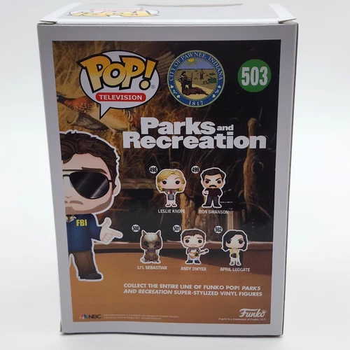 Funko Pop! Parks and Rec Bert Macklin #503 Hot Topic Exclusive - photo 4