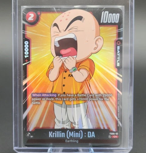 Krillin (Mini) : DA FS06-02 C* Parallel Holo - Dragon Ball Super