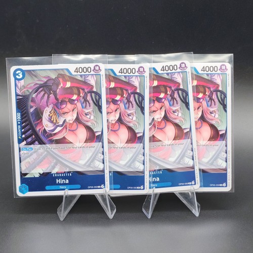 One Piece Hina OP05-050 Rare x4 Playset - Awakening of the New E