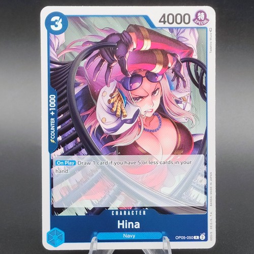 One Piece Hina OP05-050 Rare x4 Playset - Awakening of the New E - photo 4