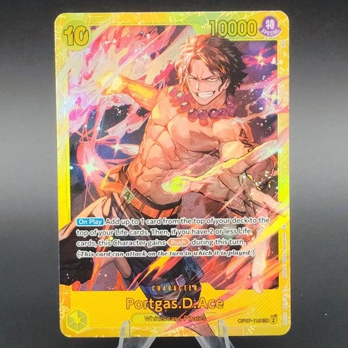 One Piece Portgas D Ace OP07-119 SEC Card