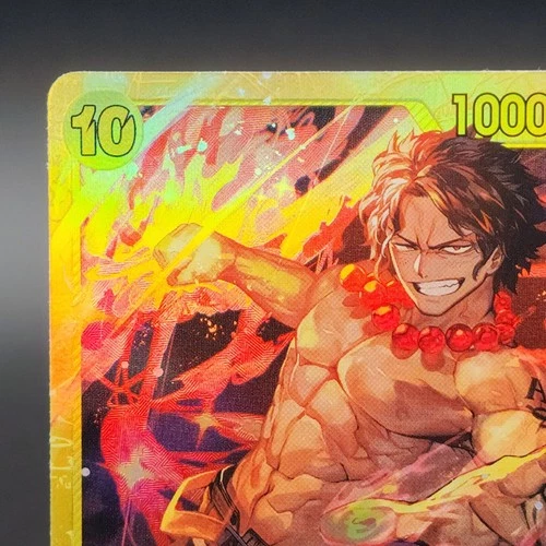 One Piece Portgas D Ace OP07-119 SEC Card - photo 2