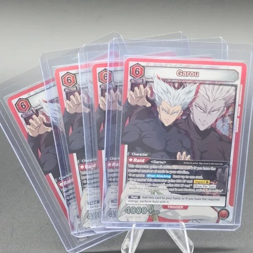 Garou OPM-1-077 Super Rare SR Holo-Foil x4 Playset