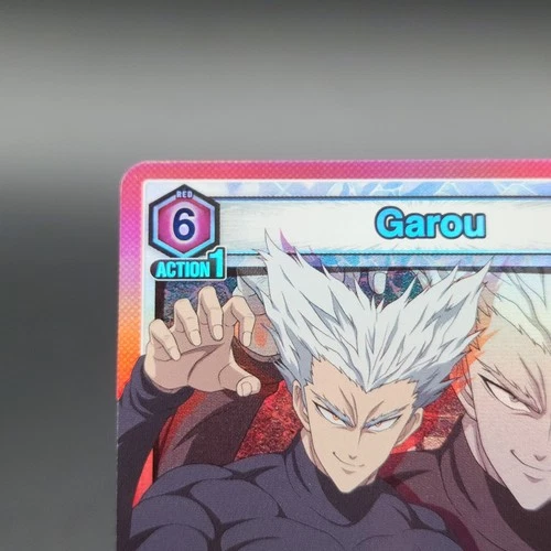 Garou OPM-1-077 Super Rare SR Holo-Foil x4 Playset - photo 3