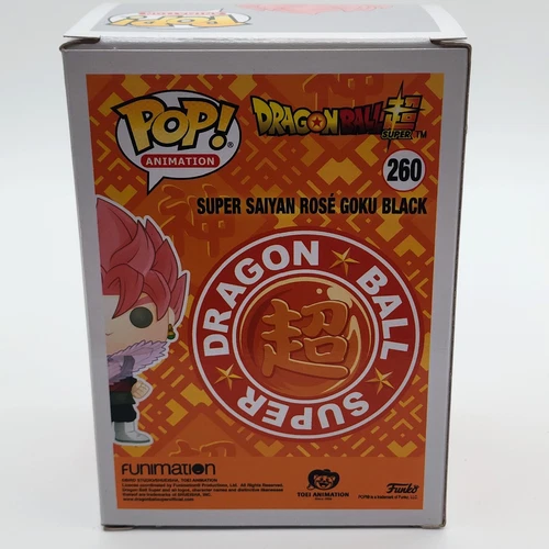 Funko Pop! DragonBall - Super Saiyan Rose Goku Black #260 Hot To - photo 4