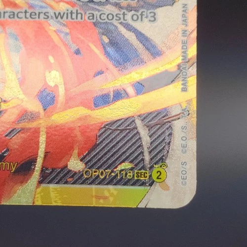 One Piece Sabo OP07-118 SEC - Premium Booster -The Best - Vol 2 - photo 5