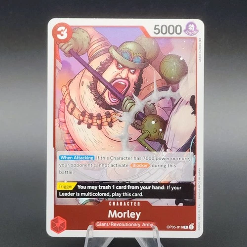 One Piece Morley OP05-016 Rare x4 Playset - Awakening of the New - photo 2