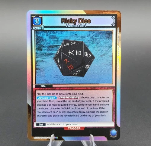 Risky Dice HTR-1-027 U* Alternate Art Hunter X Hunter Union Aren