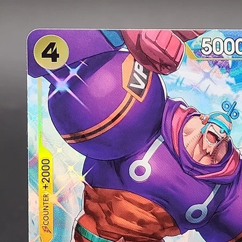 One Piece Franky OP07-107 R* Alternate Art 500 Years Future - photo 2