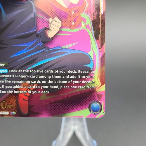 Yuji Itadori JJK-1-038 U* Alternate Art Holofoil - photo 5