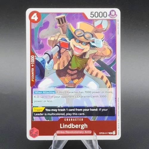 One Piece Lindbergh OP05-017 Rare x4 Playset - Awakening of the - photo 2