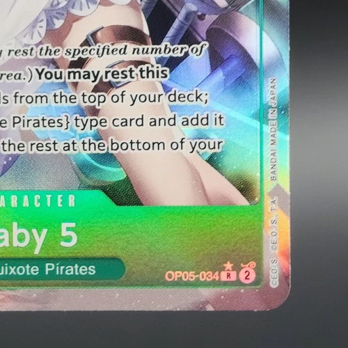 One Piece Baby 5 OP05-034 R* Full Art - Premium Booster - photo 5