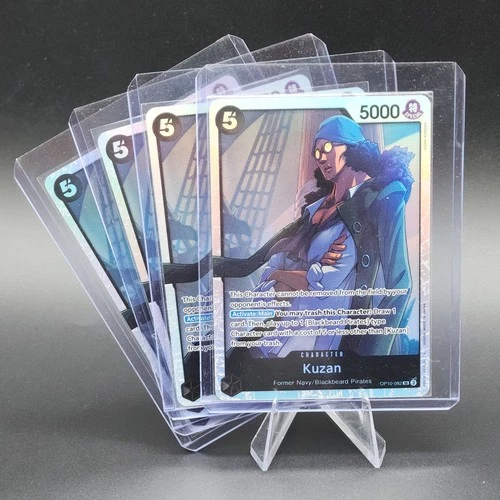 One Piece Kuzan OP10-082 Super Rare x4 Playset - Royal Blood