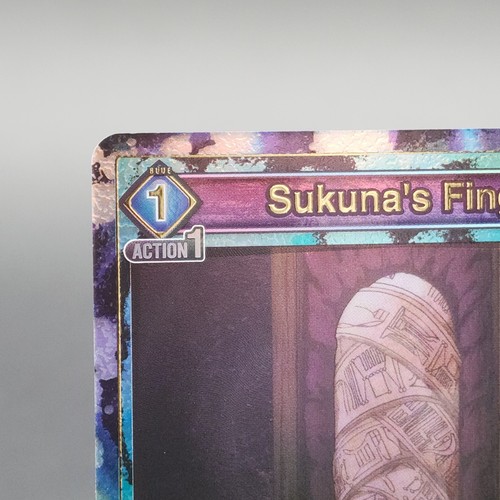 Sukuna's Finger JJK-1-063 C* Parallel Gold Holo Foil - photo 2