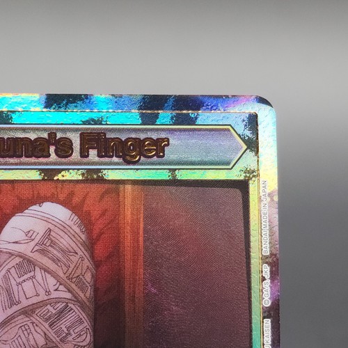 Sukuna's Finger JJK-1-063 C* Parallel Gold Holo Foil - photo 3