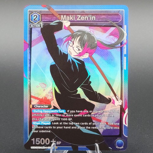 Maki Zen'in JJK-1-050 Super Rare SR Holofoil x2 Playset - photo 2