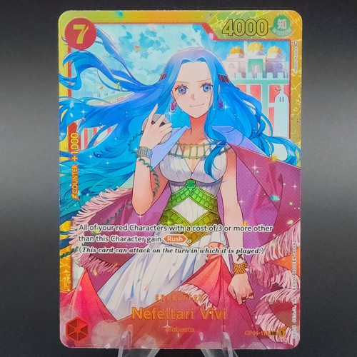One Piece Nefeltari Vivi OP04-118 SEC - Kingdoms of Intrigue