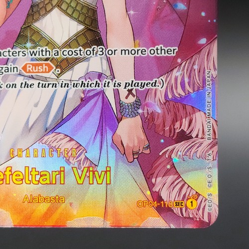 One Piece Nefeltari Vivi OP04-118 SEC - Kingdoms of Intrigue - photo 5