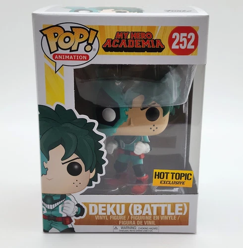 Pop Funko! My Hero Academia - Deku Battle #252 Hot Topic Exclusi