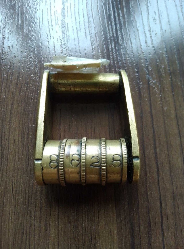 Rare Vintage Arrow Flyer 74 Combination Lock