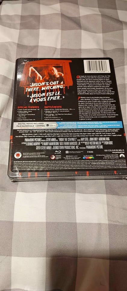 Friday the 13th Part 2 Blu-ray Steelbook