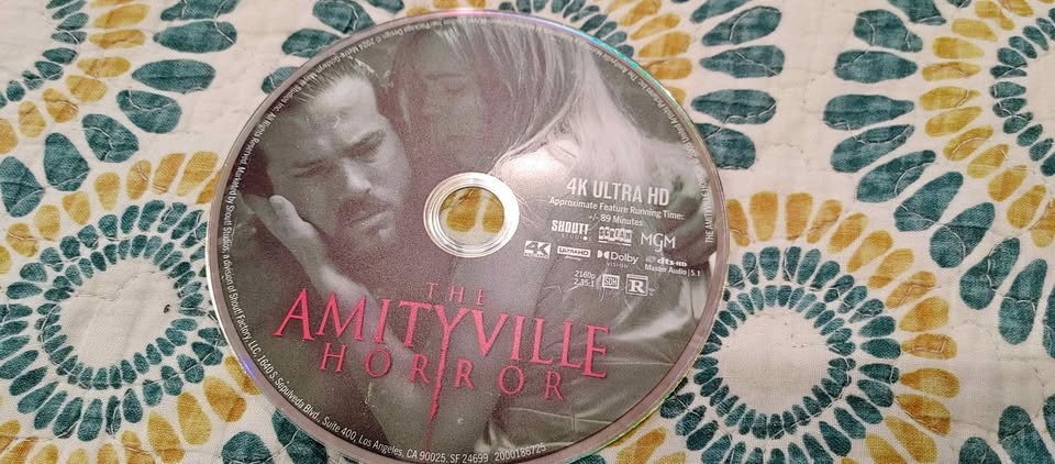 The Amityville Horror Remake 4K Disc