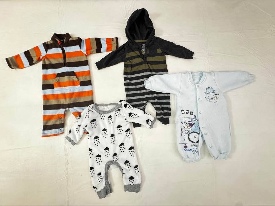 3m - 6m Boys Onesie/ Sleepers 11 items (#51) - photo 2