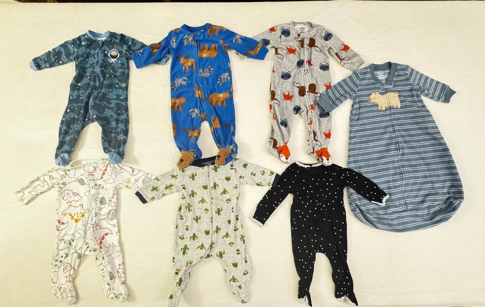 3m - 6m Boys Onesie/ Sleepers 11 items (#51) - photo 3