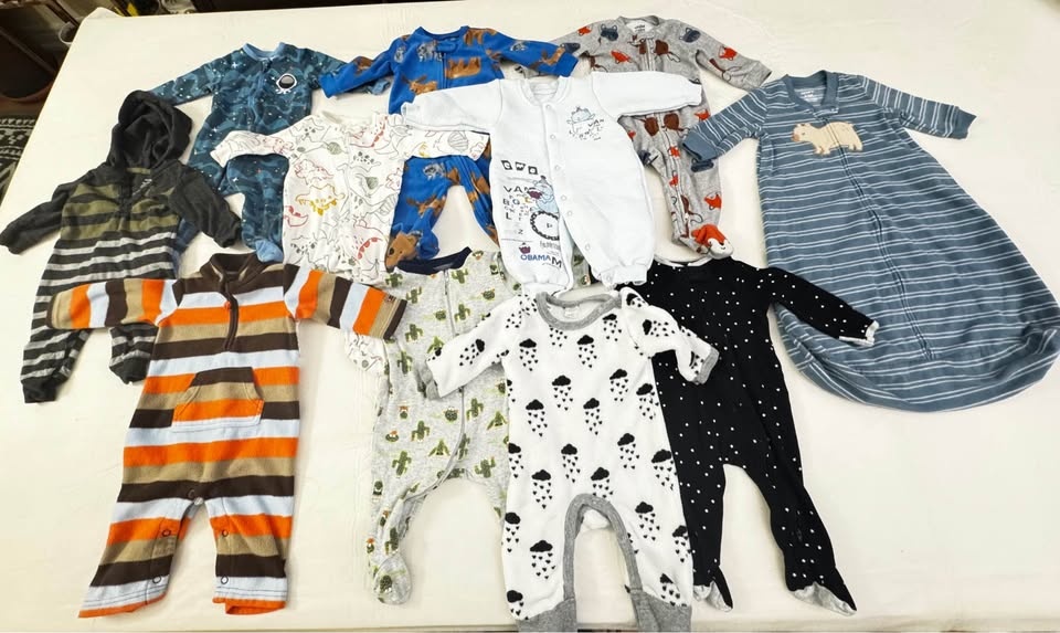 3m - 6m Boys Onesie/ Sleepers 11 items (#51) - photo 4