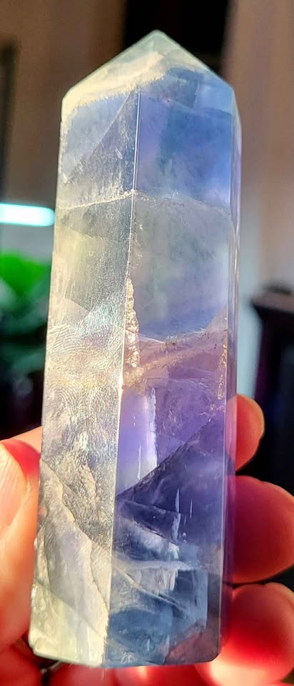 Blue Fluorite Crystal Tower - photo 4