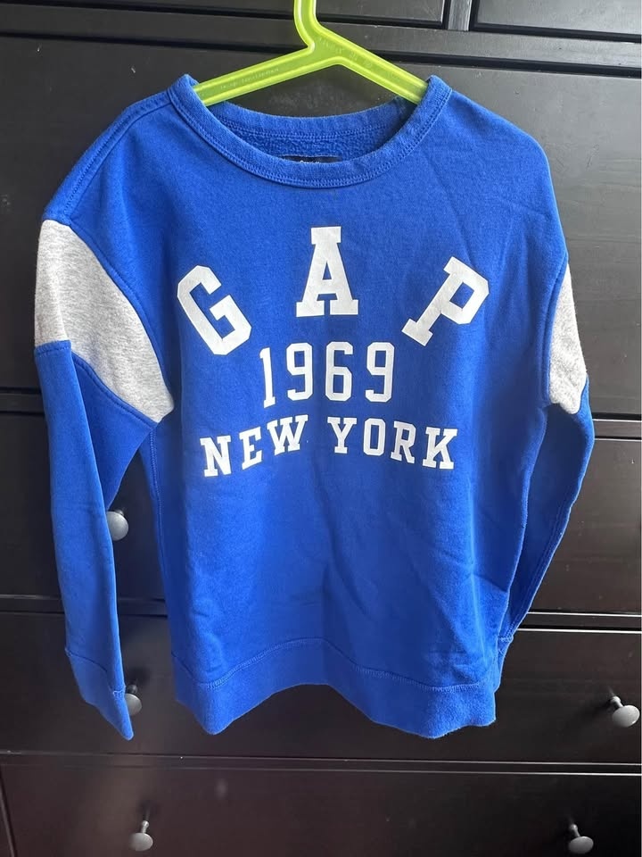 Two - Boys Gap Crewneck Sweatshirts - Age 10-11, Large - photo 2