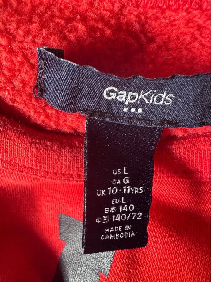 Two - Boys Gap Crewneck Sweatshirts - Age 10-11, Large - photo 3
