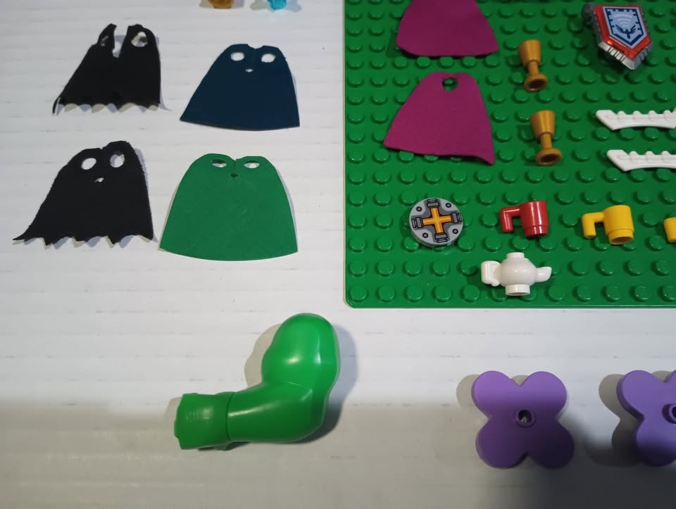 Lego Minifig Accessories and Parts Lot - photo 2