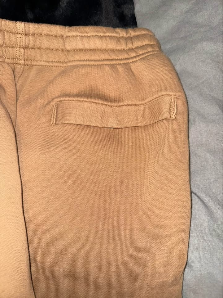 Nike Men's Light Brown Fleece Hoodie & Pants Set - photo 5