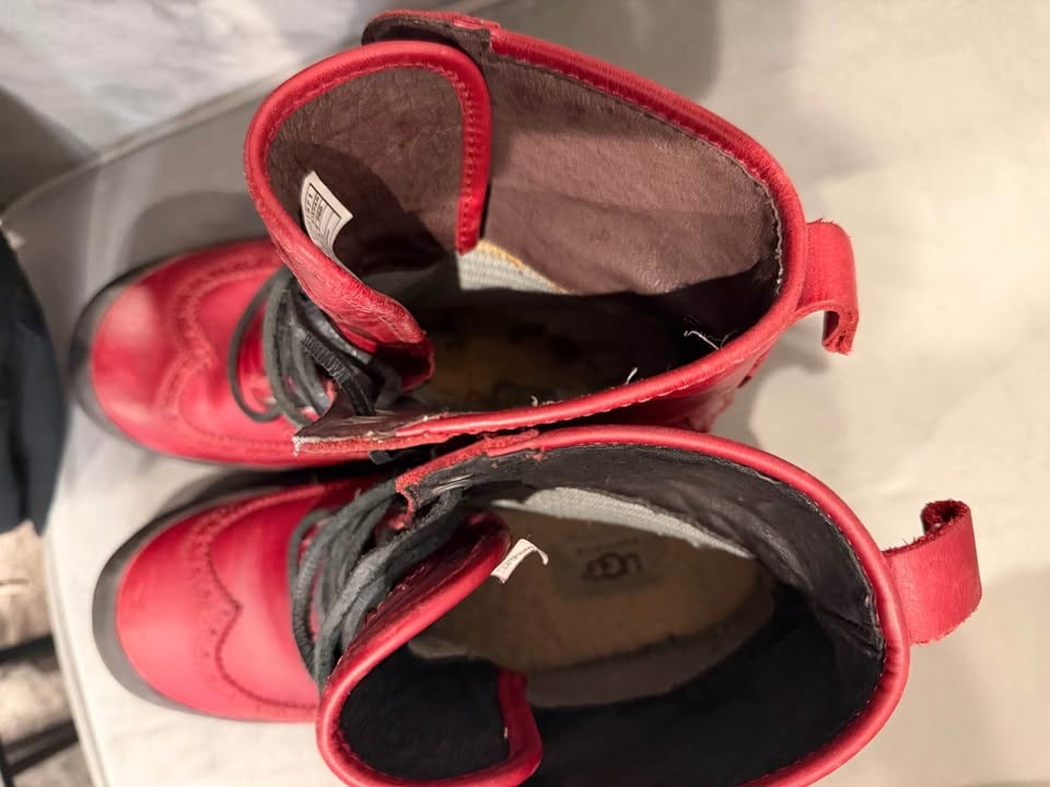 UGG Brandon Crimson Waterproof Leather Boots. Size 8 Men - photo 5