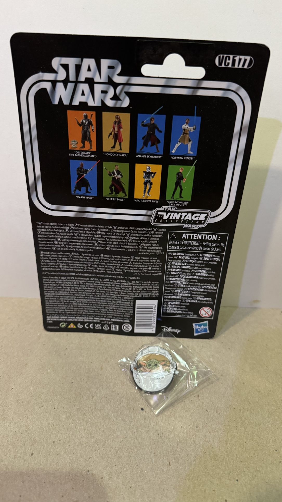 Star Wars Vintage Collection Din Djarin with Child VC177 - photo 2