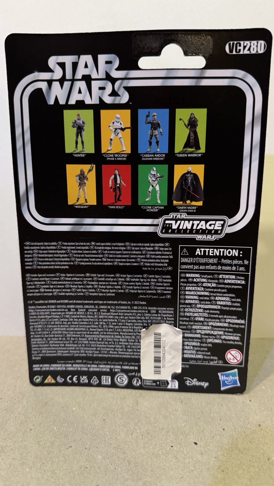 Hasbro Star Wars Vintage Collection Darth Vader 3.75" Figure - photo 2